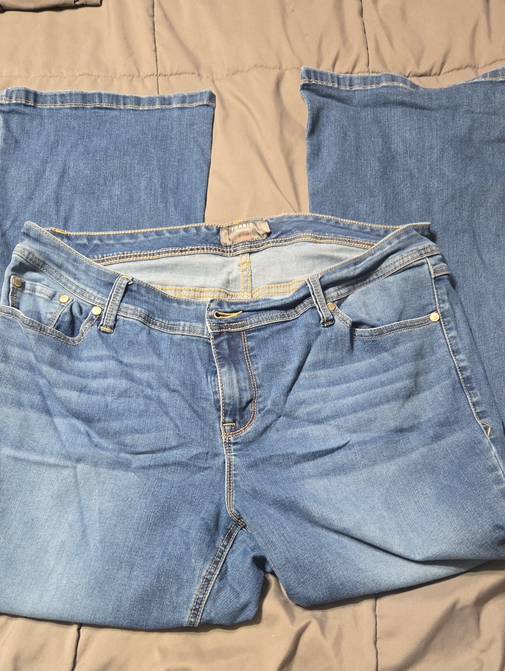 Torrid Light LUXE SLIM BOOT Jeans SIZE 18S